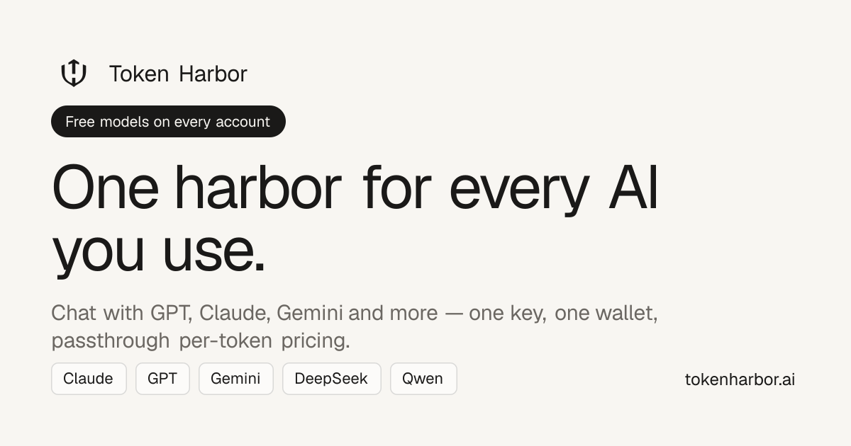 Token Harbor logo